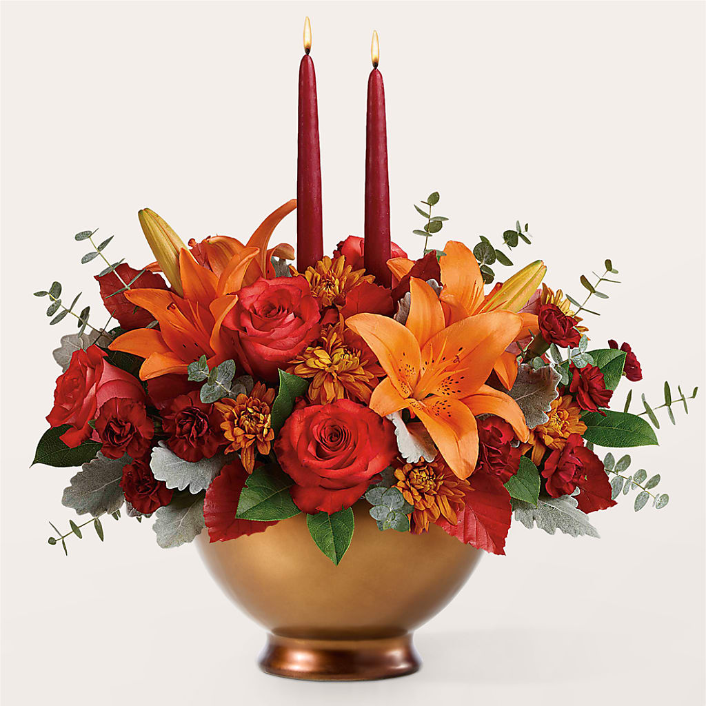 Fruits of Fall Centerpiece –  Floreria Mexico, Huntington Park CA