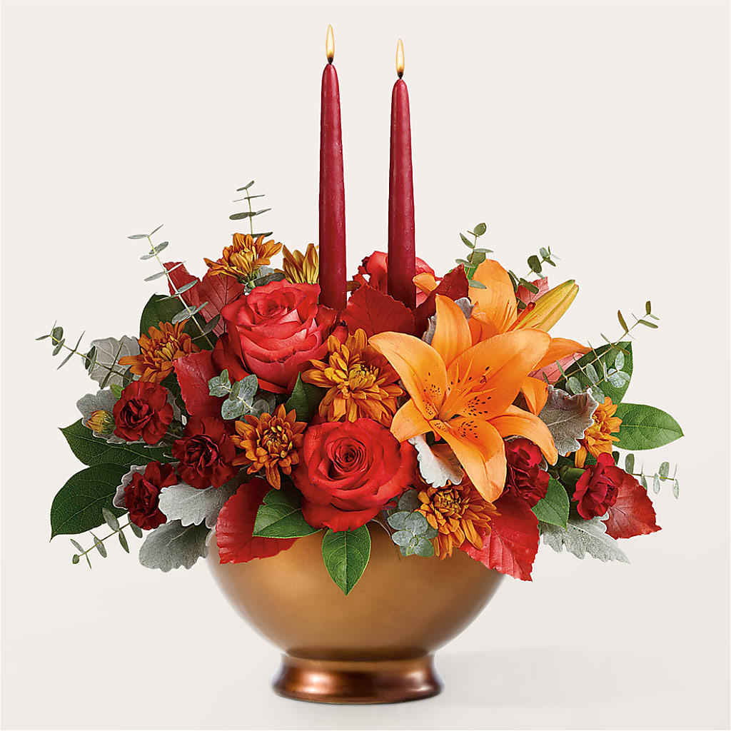Fruits of Fall Centerpiece –  Floreria Mexico, Huntington Park CA