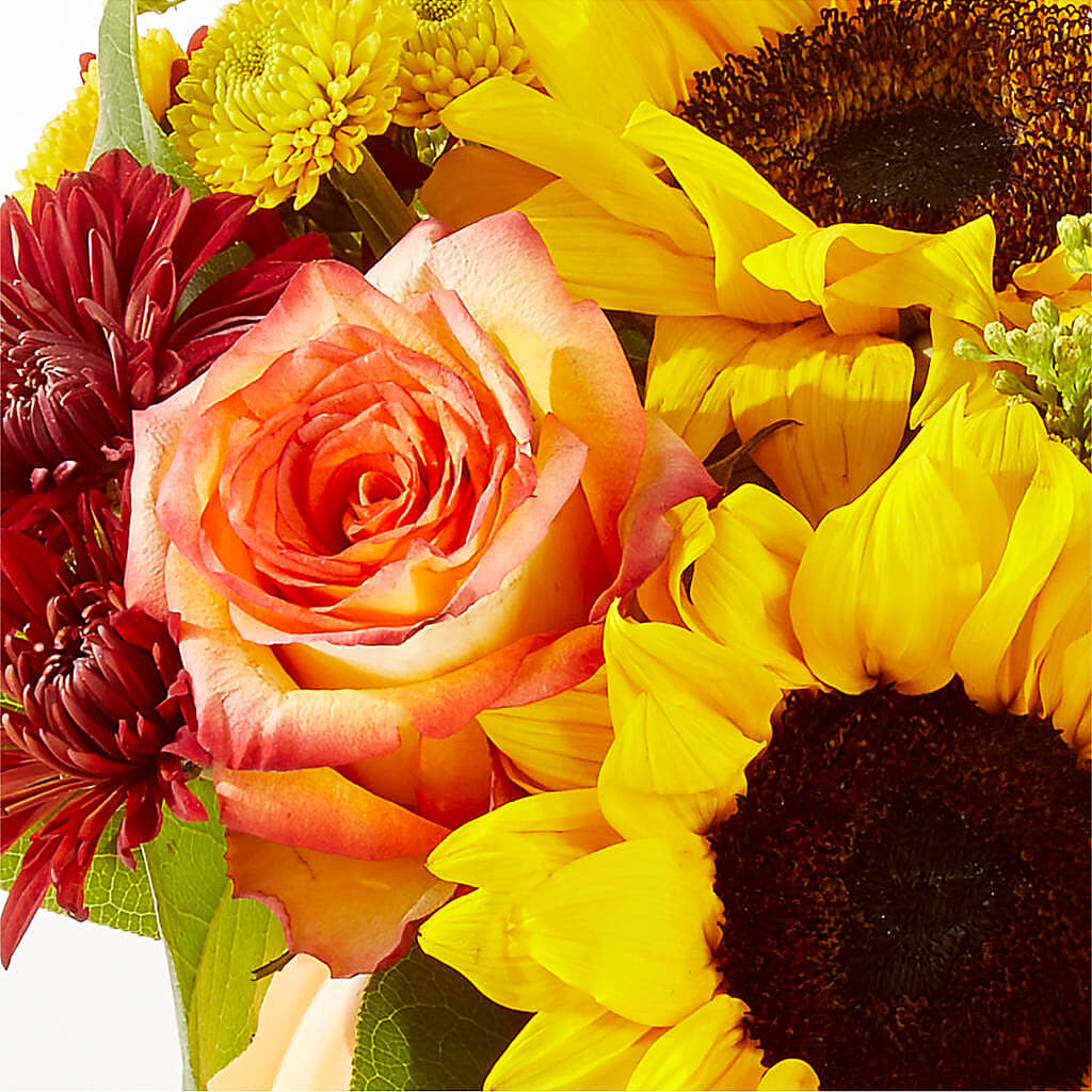 Golden Gourd Pumpkin Bouquet –  Floreria Mexico, Huntington Park CA