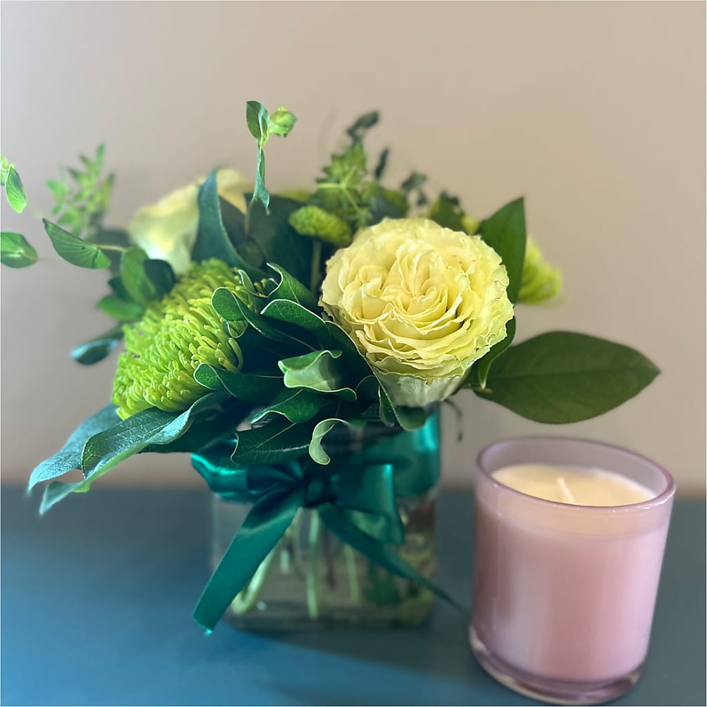 Emerald Forest Bouquet –  Floreria Mexico, Huntington Park CA
