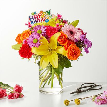 Cue the Confetti - A Florist Original –  Floreria Mexico, Huntington Park CA