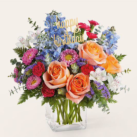 Birthday Bash Bouquet –  Floreria Mexico, Huntington Park CA
