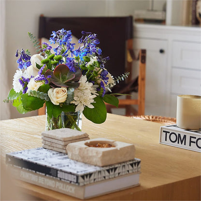 Cerulean Waves Bouquet –  Floreria Mexico, Huntington Park CA