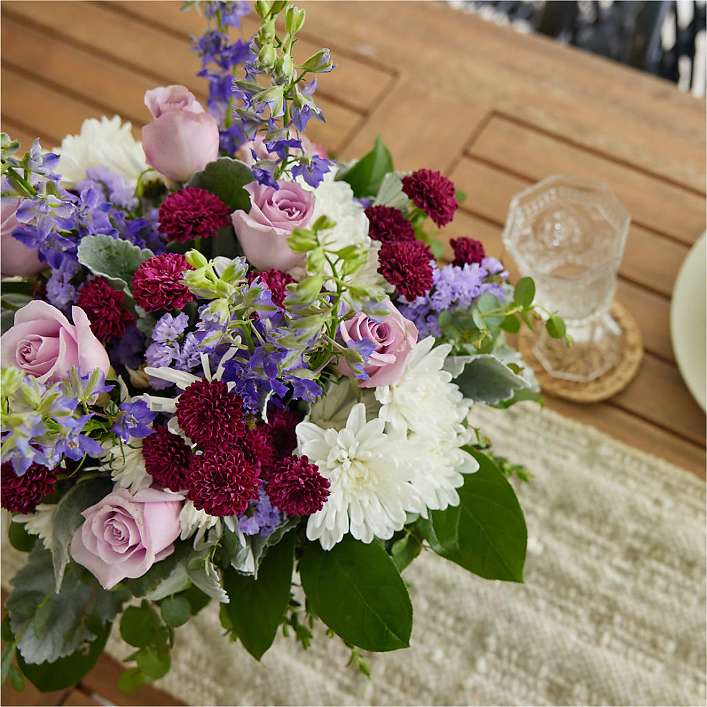 Violet Frost Bouquet –  Floreria Mexico, Huntington Park CA