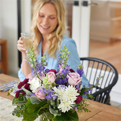 Violet Frost Bouquet –  Floreria Mexico, Huntington Park CA
