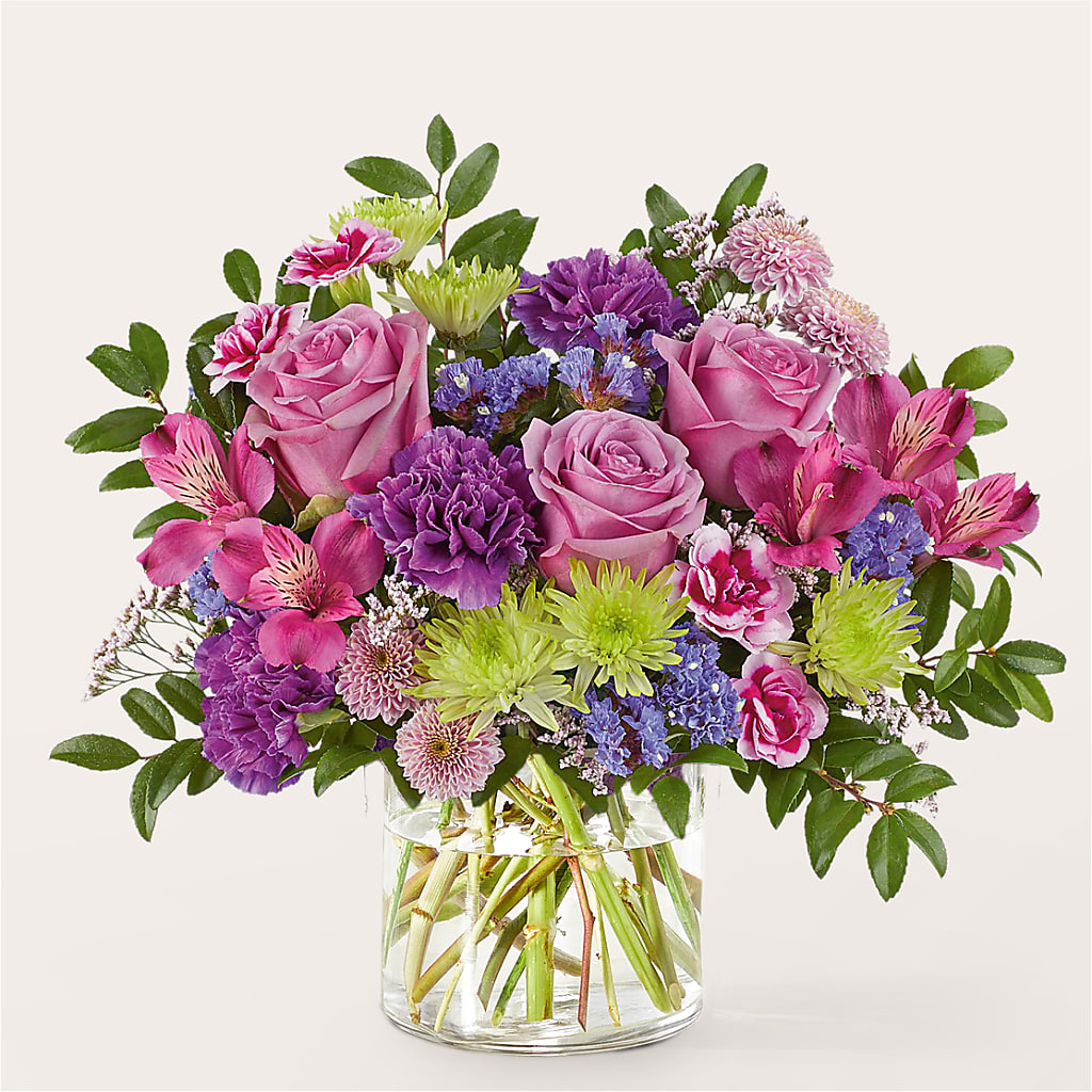 Glass Half Full Bouquet –  Floreria Mexico, Huntington Park CA