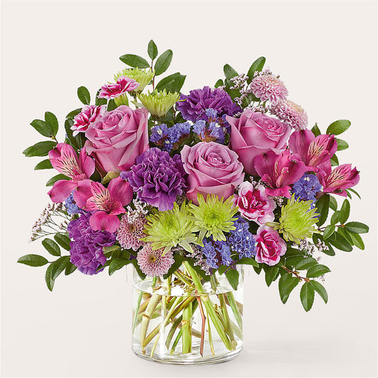 Glass Half Full Bouquet –  Floreria Mexico, Huntington Park CA