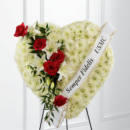Heartfelt Hero Standing Heart –  Floreria Mexico, Huntington Park CA