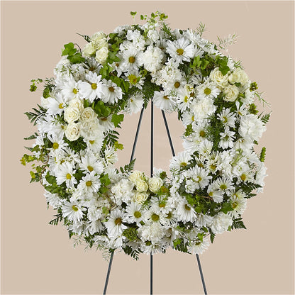 Faithful Wishes Wreath –  Floreria Mexico, Huntington Park CA