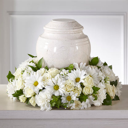 Ivory Gardens Cremation Adornment –  Floreria Mexico, Huntington Park CA