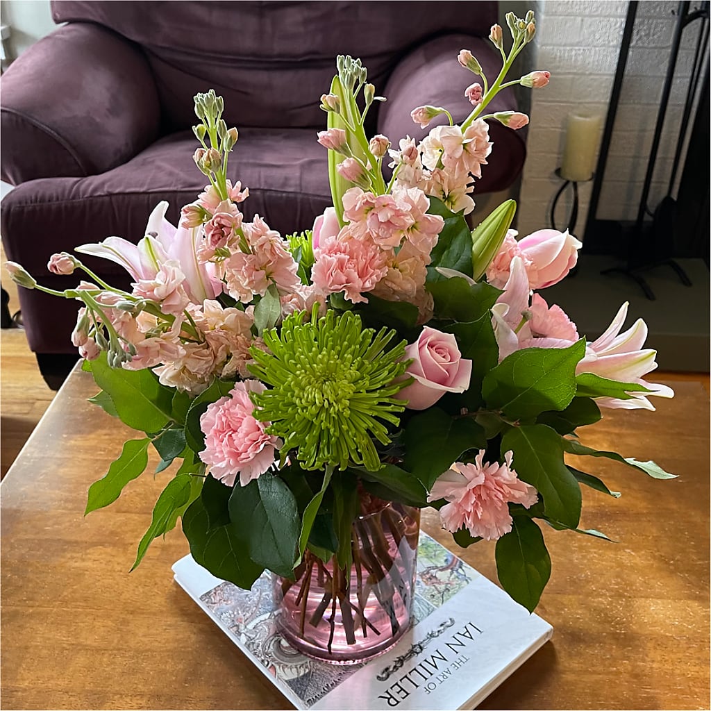 Pretty in Pink Bouquet –  Floreria Mexico, Huntington Park CA