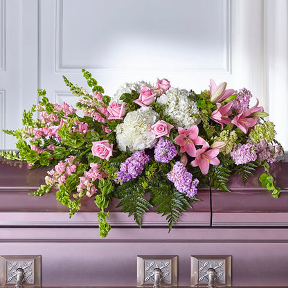 Life's Gratitude Casket Spray –  Floreria Mexico, Huntington Park CA