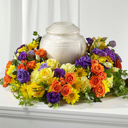Blossoms of Remembrance Cremation Adornment –  Floreria Mexico, Huntington Park CA