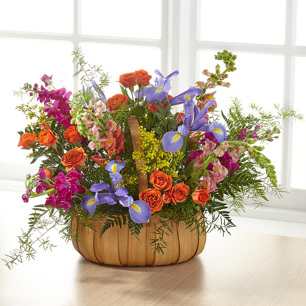 Garden of Life Basket –  Floreria Mexico, Huntington Park CA