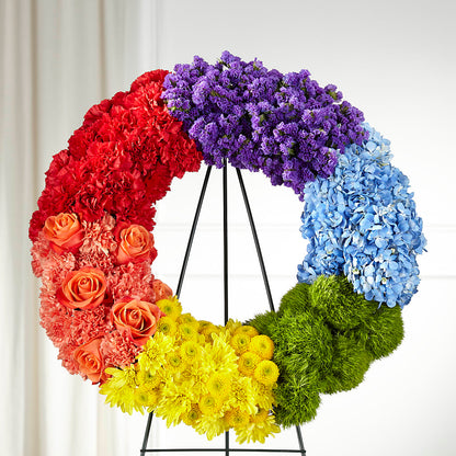 Circle of Love Wreath –  Floreria Mexico, Huntington Park CA