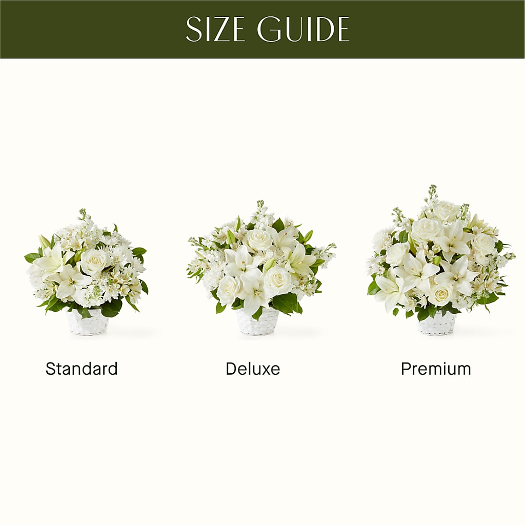 Peaceful Reflections Arrangement –  Floreria Mexico, Huntington Park CA