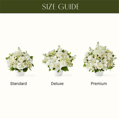 Peaceful Reflections Arrangement –  Floreria Mexico, Huntington Park CA