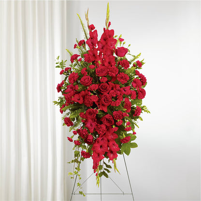 From the Heart Standing Spray –  Floreria Mexico, Huntington Park CA