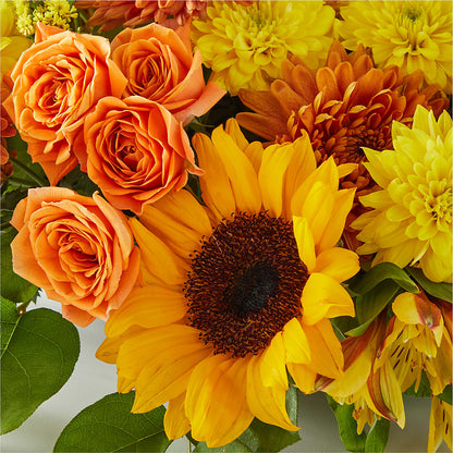 Autumn Harmony Centerpiece –  Floreria Mexico, Huntington Park CA