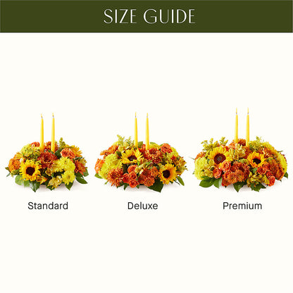 Autumn Harmony Centerpiece –  Floreria Mexico, Huntington Park CA