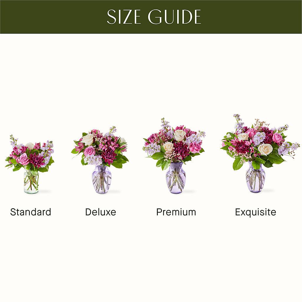 Amethyst Dreams Bouquet –  Floreria Mexico, Huntington Park CA