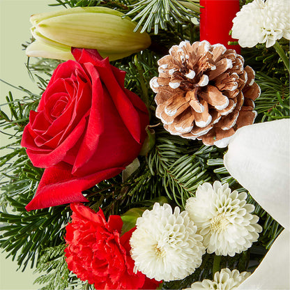 Seasonal Festivities Centerpiece –  Floreria Mexico, Huntington Park CA