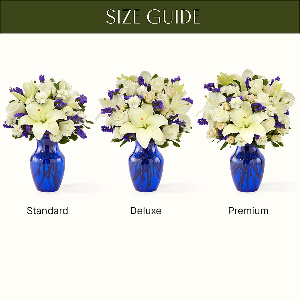 Sapphire Rush Bouquet –  Floreria Mexico, Huntington Park CA