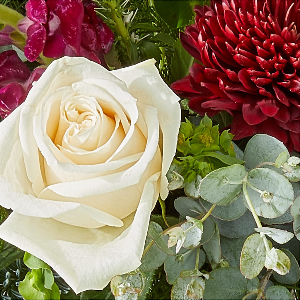 Cranberry Fizz Bouquet –  Floreria Mexico, Huntington Park CA