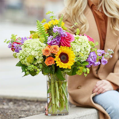 Vibrant Greetings Bouquet –  Floreria Mexico, Huntington Park CA