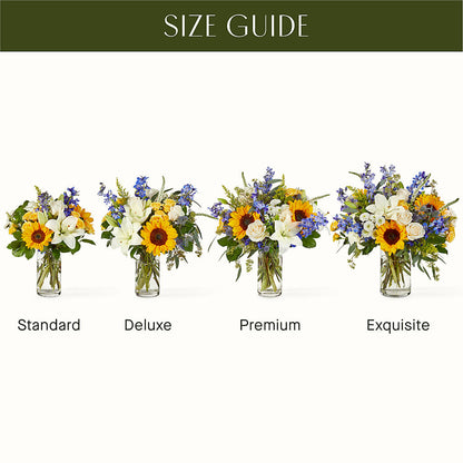 Wonderfully Sunny Bouquet –  Floreria Mexico, Huntington Park CA