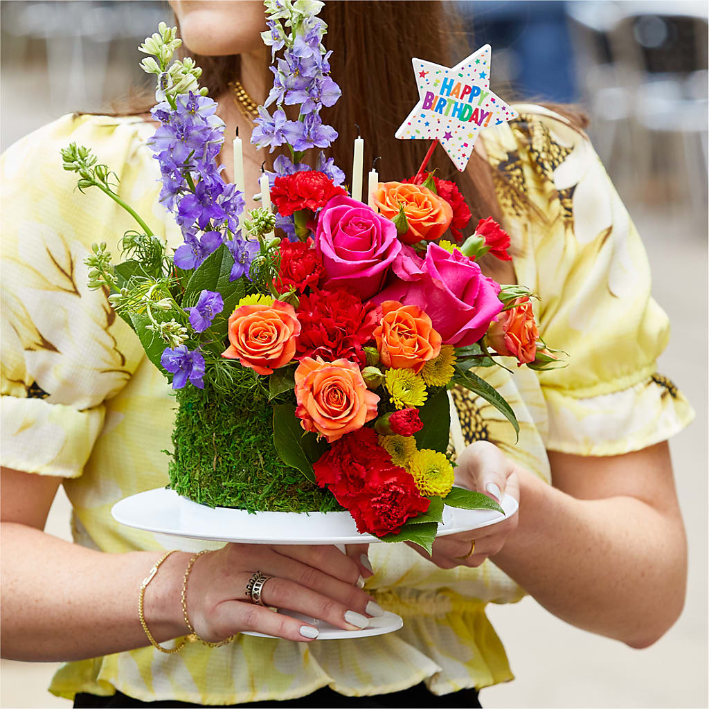 Best Year Yet Floral Cake –  Floreria Mexico, Huntington Park CA