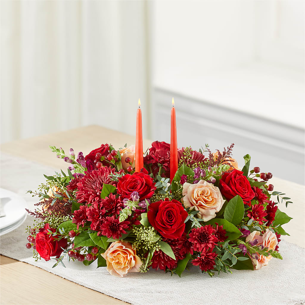 Most Thankful Centerpiece –  Floreria Mexico, Huntington Park CA