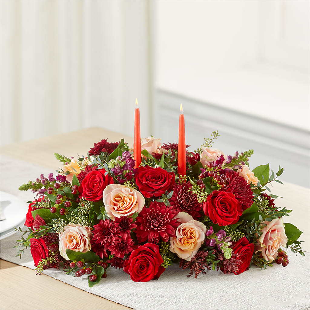 Most Thankful Centerpiece –  Floreria Mexico, Huntington Park CA