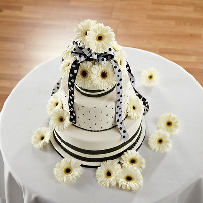 Simple Sophistication Cake Décor –  Floreria Mexico, Huntington Park CA
