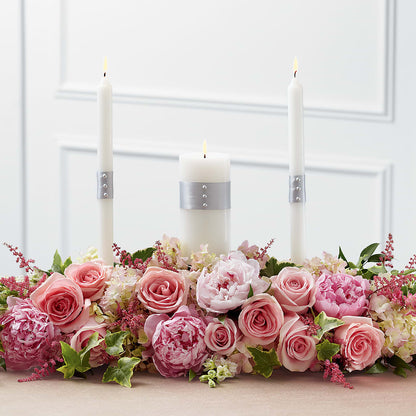 Worldwide Romance Unity Candle Arrangement –  Floreria Mexico, Huntington Park CA