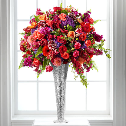 Flower Jeweled Arrangement –  Floreria Mexico, Huntington Park CA