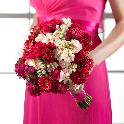 Pink Effervescence Bouquet –  Floreria Mexico, Huntington Park CA