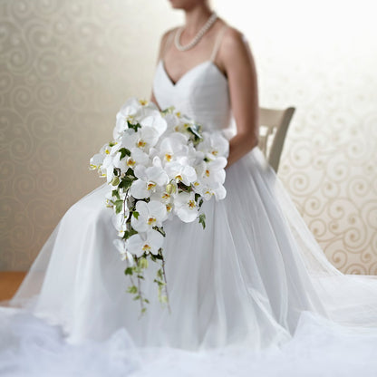 Classic White Bouquet –  Floreria Mexico, Huntington Park CA