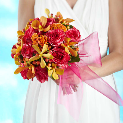 Brilliant Shades of Love Bouquet –  Floreria Mexico, Huntington Park CA