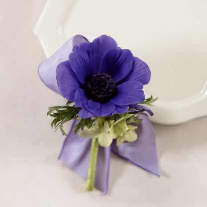 Purple Passion Boutonniere –  Floreria Mexico, Huntington Park CA
