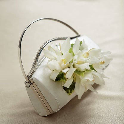 White Purse Decor –  Floreria Mexico, Huntington Park CA