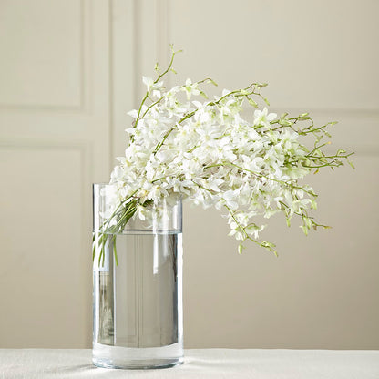 White Dendrobium Bouquet –  Floreria Mexico, Huntington Park CA